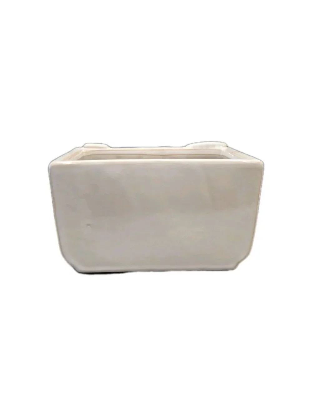 New Vintage White Camera Ceramic Indoor Outdoor Planter Catus Succulent Pot